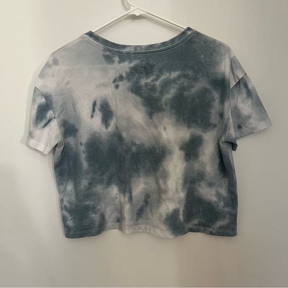 David Bowie Ziggy Stardust Tie Dye Cropped Tee - Picture 5 of 7